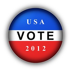 Image showing Vote Button 2012