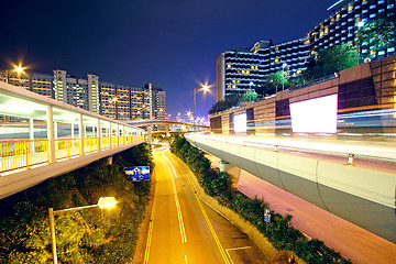 Image showing urban area at night