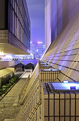 Image showing modern building at night