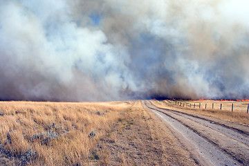 Image showing dangerous road