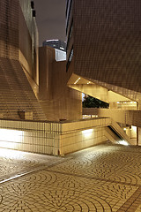 Image showing modern building at night