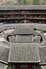 Image showing Fujian tulou-special architecture of china 