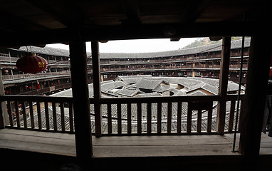 Image showing Fujian tulou-special architecture of china 