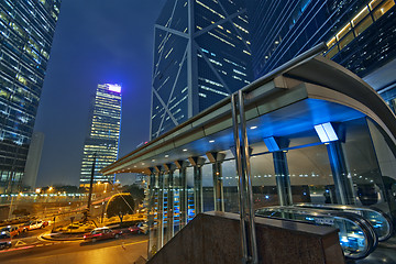 Image showing modern office building in dusk