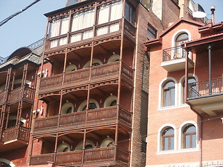 Image showing Balconies