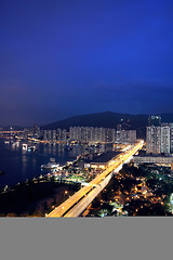 Image showing urban city night