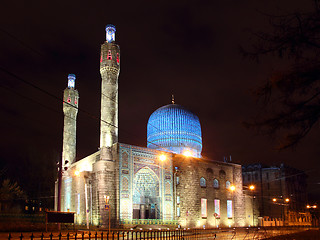 Image showing Cathedral Mosque in Saint Petersburg
