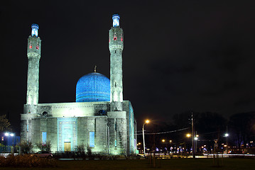 Image showing Cathedral Mosque in Saint Petersburg