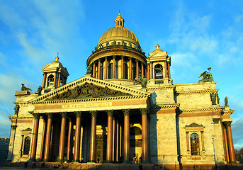 Image showing isaakiy cathedral in Saint-petersburg