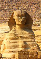 Image showing egypt sphinx and pyramid in Giza