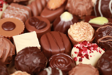 Image showing Chocolate Pralines