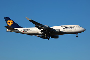 Image showing Lufthansa Boeing 747-400