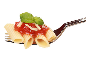 Image showing Fresh Pasta isolated on white