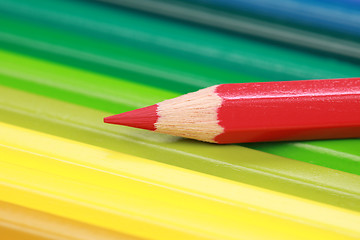 Image showing Red Crayon