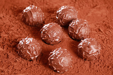 Image showing Milk Chocolate Pralines