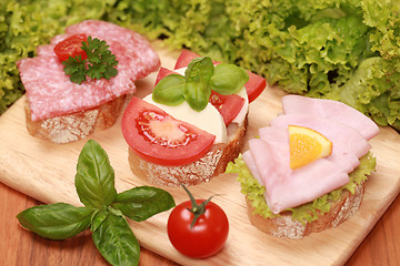 Image showing Finger food