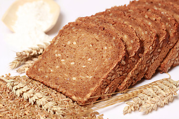 Image showing Whole wheat bread