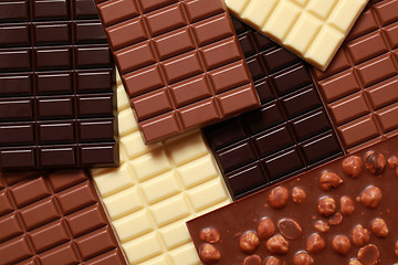 Image showing Collection of chocolates