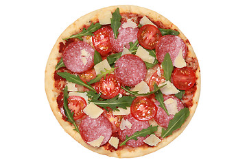 Image showing Pizza Salami