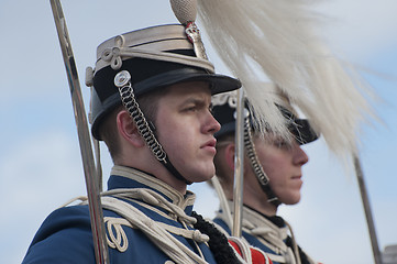 Image showing Danish royal guard