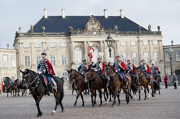 Image showing Royal Danish guard