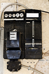 Image showing old electric meter