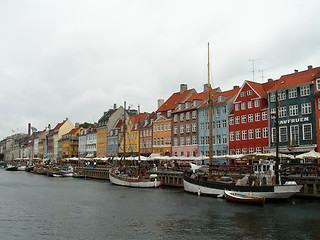 Image showing Nyhavn in Copenhagen