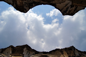 Image showing Roofless church