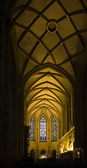 Image showing inside cathedral in Colmar