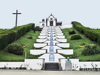 Image showing church at Sao Miguel Island