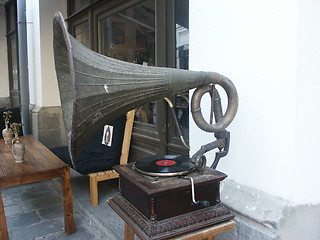 Image showing record player