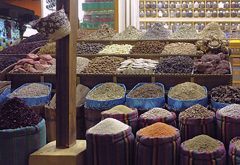 Image showing bazaar in Aswan