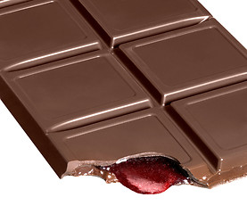 Image showing jelly-filled chocolate