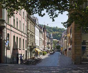 Image showing Freiburg im Breisgau street scenery