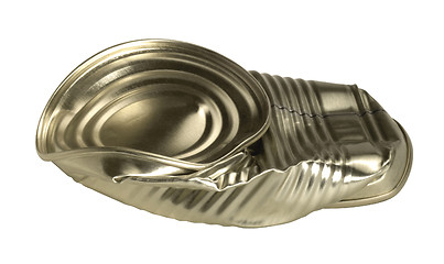 Image showing bent can