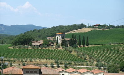 Image showing Chianti in Tuscany