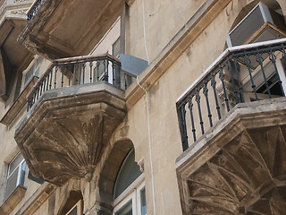 Image showing Balconies