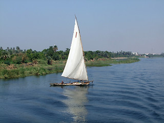 Image showing felucca on the Nile