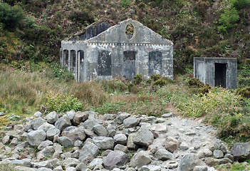 Image showing house ruin at Sao Miguel Island