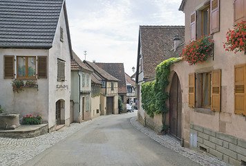 Image showing Mittelbergheim street scenery