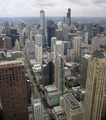 Image showing Chicago aerial view