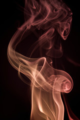 Image showing colorful smoke