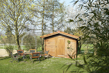 Image showing peaceful summerhouse