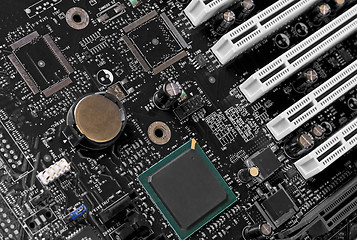 Image showing motherboard closeup