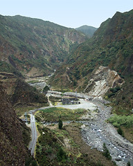 Image showing rocky scenery at the Azores