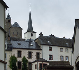 Image showing city view of Esch sur SÃ»re