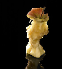 Image showing apple core