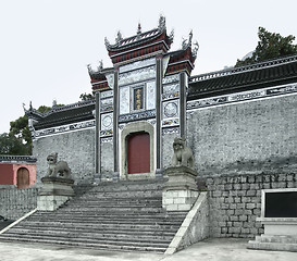 Image showing trditional chinese entrance