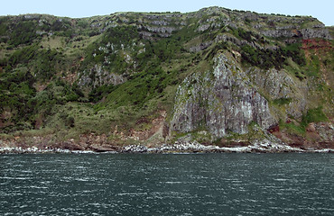 Image showing coastal rock formation