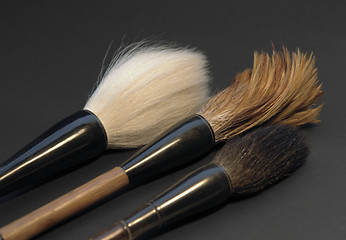 Image showing chinese brush tips
